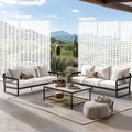 MAYEERTY Room Divider Screen Abraham Grid White Galvanized Sheet 72x47x16in 3-Piece Set 3-Piece Set