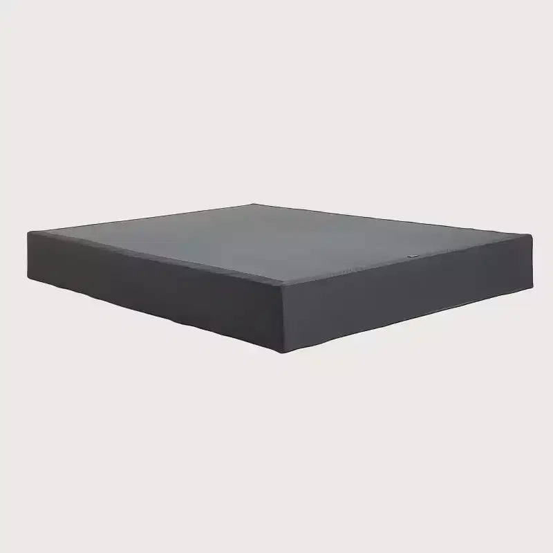 Purple Flat Foundation Standard 9 with 2000 lbs Capacity, Accordion Design, 14 Slats & Zip-On Cover, Gray