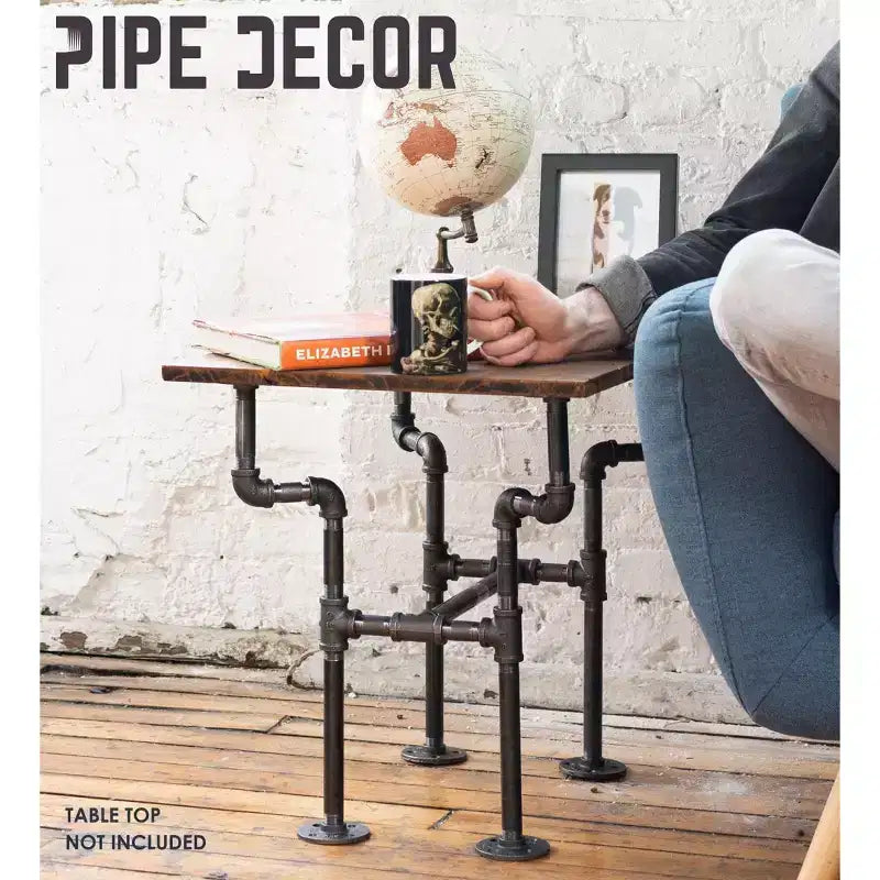 Streetlights End Table By PIPE DECOR