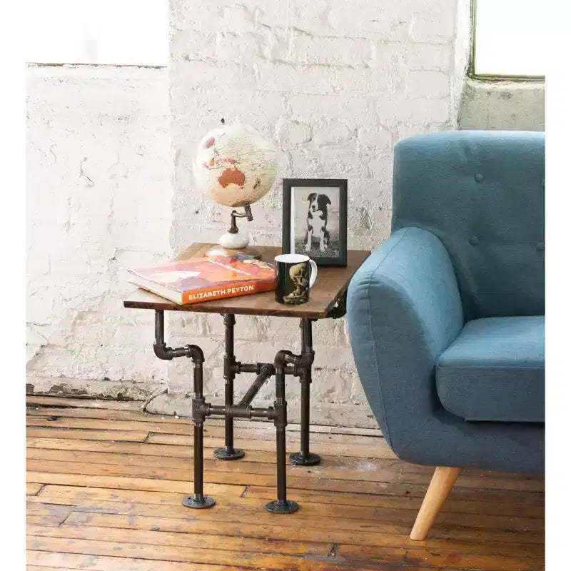 Streetlights End Table By PIPE DECOR
