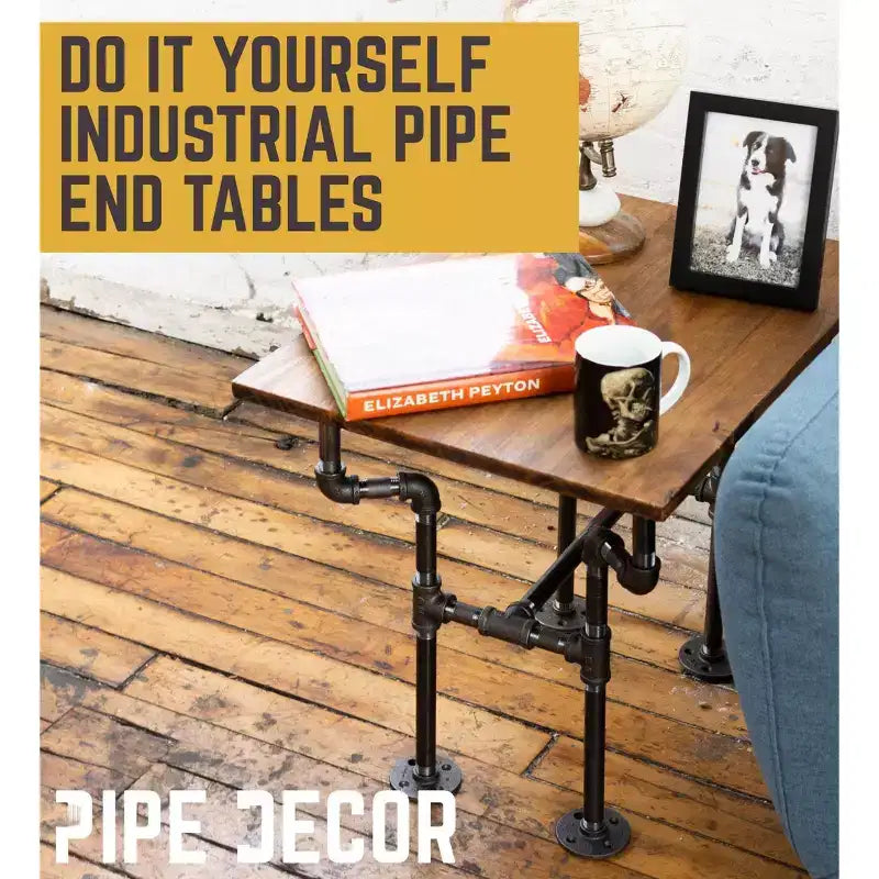 Streetlights End Table By PIPE DECOR