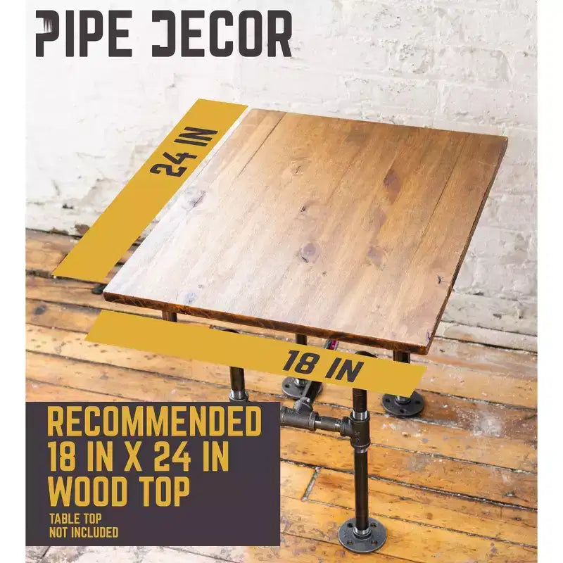 Streetlights End Table By PIPE DECOR