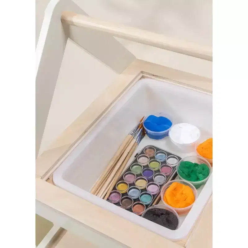 Coco Village - Multifunction Wooden Art & Sensory Table W/ Stools