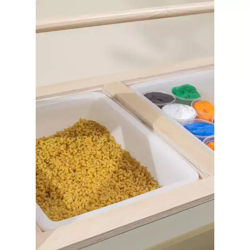 Coco Village - Multifunction Wooden Art & Sensory Table W/ Stools