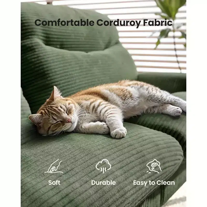 Futon Sofa Bed, Futon Couch Adjustable Backrest Armrests