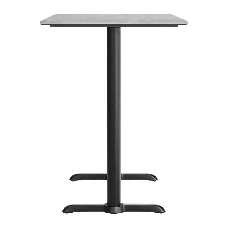 Flash Furniture Acadia Tabletop with TopGuard HPL Technology and Bar Height Base