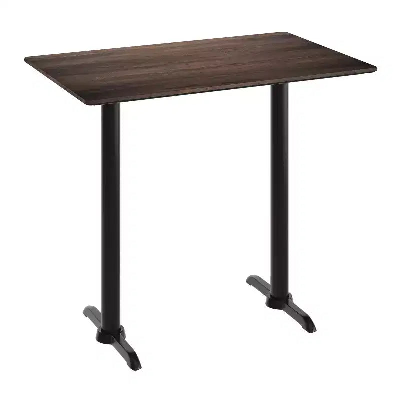 Flash Furniture Acadia Tabletop with TopGuard HPL Technology and Bar Height Base