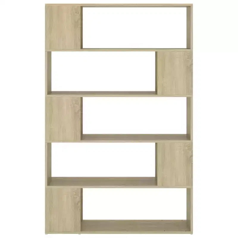 vidaXL Book Cabinet Room Divider Sonoma Oak Engineered Wood Medium