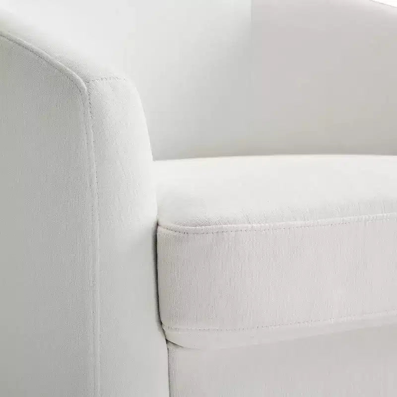 Dyonery Swivel Barrel Accent Chair,Modern Accent Armchairs, 360 Modern Comfy Reading Chair for Living Room & Bedroom