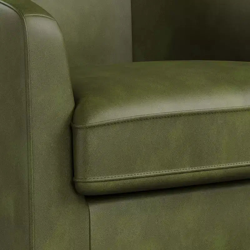 Dyonery Swivel Barrel Accent Chair,Modern Accent Armchairs, 360 Modern Comfy Reading Chair for Living Room & Bedroom
