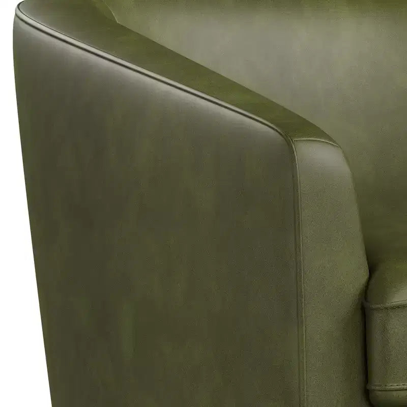 Dyonery Swivel Barrel Accent Chair,Modern Accent Armchairs, 360 Modern Comfy Reading Chair for Living Room & Bedroom